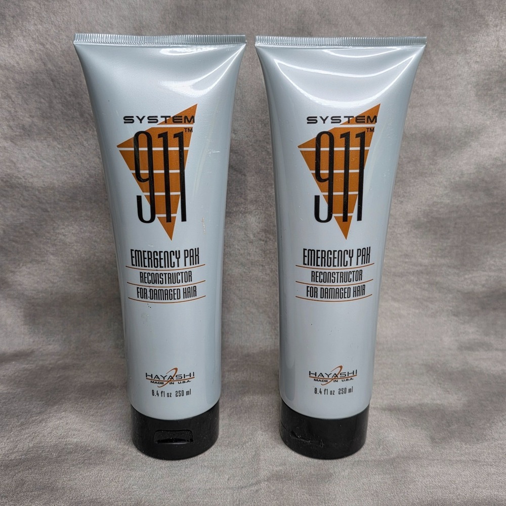 (x2) HAYASHI System 911 Emergency Pak Reconstructor 8.4 oz